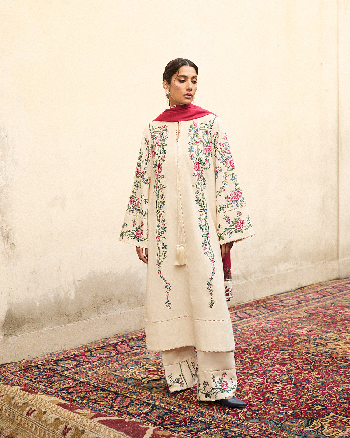 Jugnu | Karandi 25 | Zura by Jugnu - Designer Dress  - Type : Ladies Clothes - Available at Libayah - 100% Original 