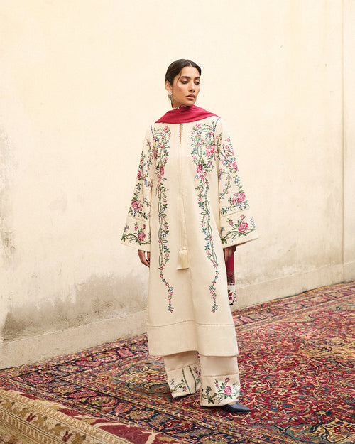 Jugnu | Karandi 25 | Zura by Jugnu - Designer Dress  - Type : Ladies Clothes - Available at Libayah - 100% Original 