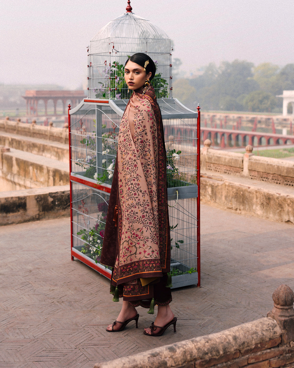 Jugnu | Khaddar 25 | Sena by Jugnu - Designer Dress - Type : Ladies Clothes - Available at Libayah - 100% Original 