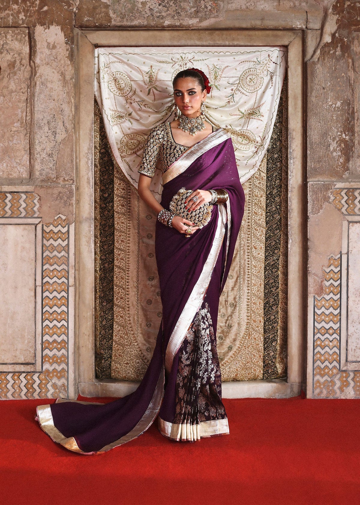 Hussain Rehar | Dilruba Bridals | Roya by Hussain Rehar - Designer Dress  - Type : Ladies Clothes - Available at Libayah - 100% Original 