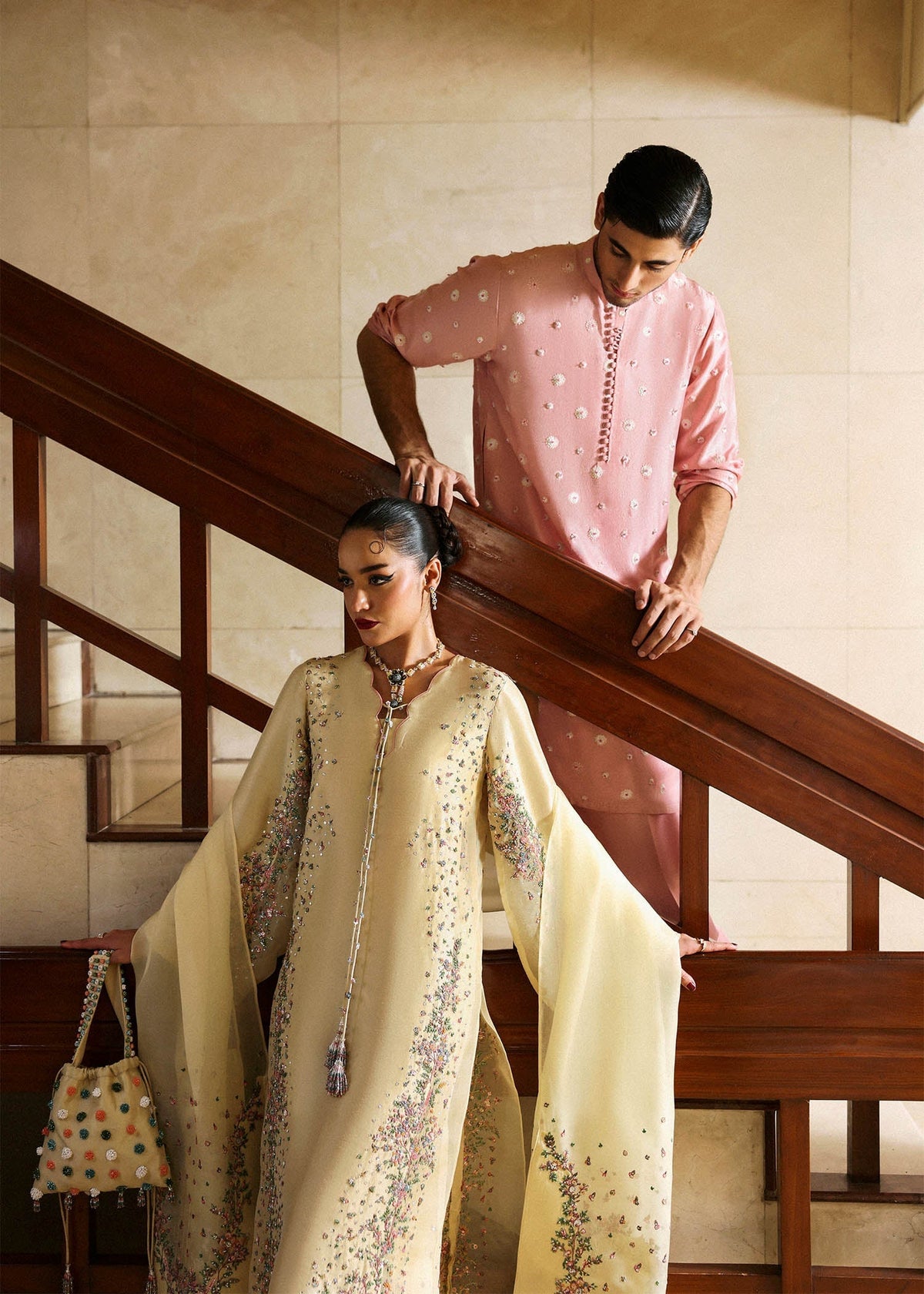 Hussain Rehar | The Scent Luxury Pret 25 | Aven by Hussain Rehar - Designer Dress  - Type : MensWear - Available at Libayah - 100% Original 