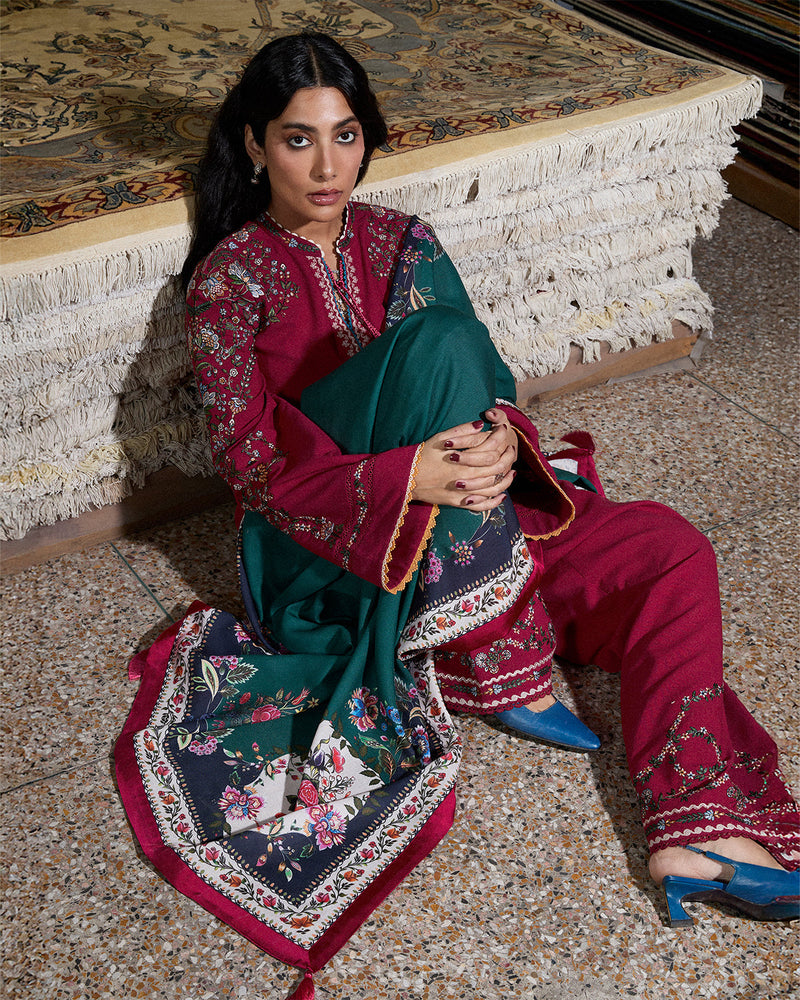 Jugnu | Karandi 25 | Hasti by Jugnu - Designer Dress  - Type : Ladies Clothes - Available at Libayah - 100% Original 