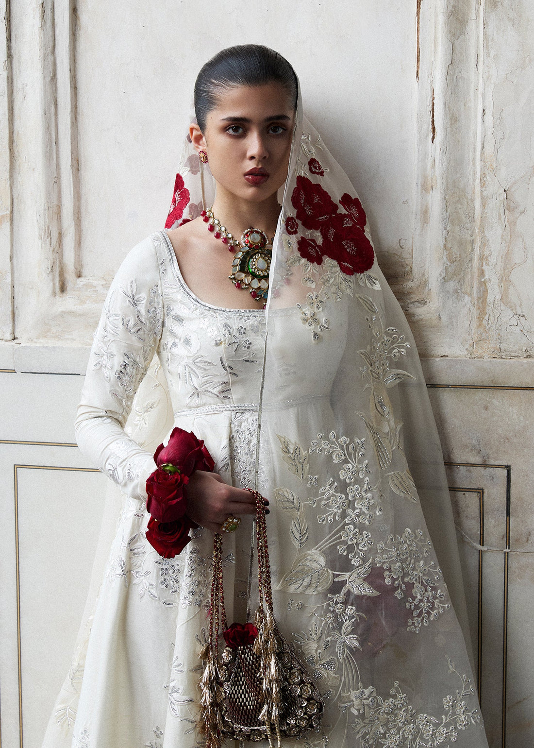 Hussain Rehar | Festive Pret'25 | Nooria by Hussain Rehar - Designer Dress  - Type : Luxury Pret - Available at Libayah - 100% Original 