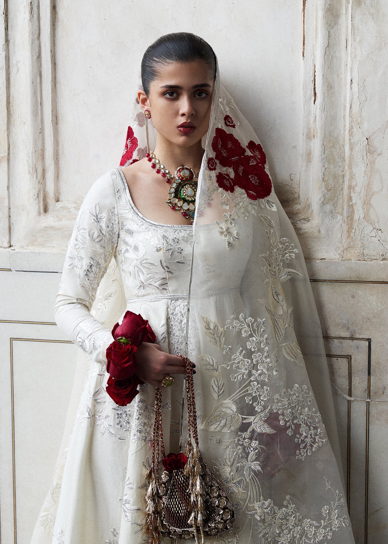 Hussain Rehar | Festive Pret'25 | Nooria by Hussain Rehar - Designer Dress  - Type : Luxury Pret - Available at Libayah - 100% Original 