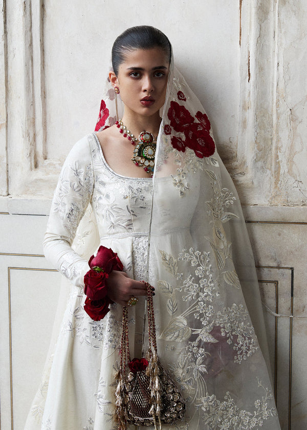 Hussain Rehar | Festive Pret'25 | Nooria by Hussain Rehar - Designer Dress  - Type : Luxury Pret - Available at Libayah - 100% Original 