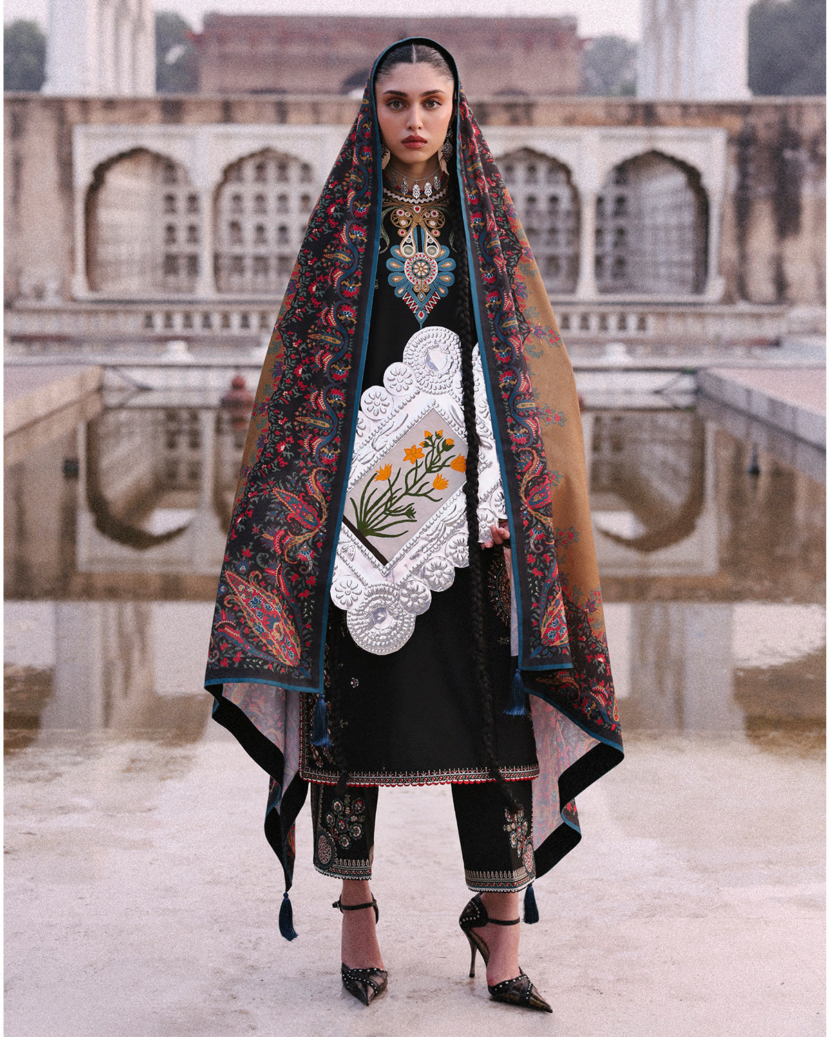 Jugnu | Khaddar 25 | Bejul by Jugnu - Designer Dress - Type : Ladies Clothes - Available at Libayah - 100% Original 