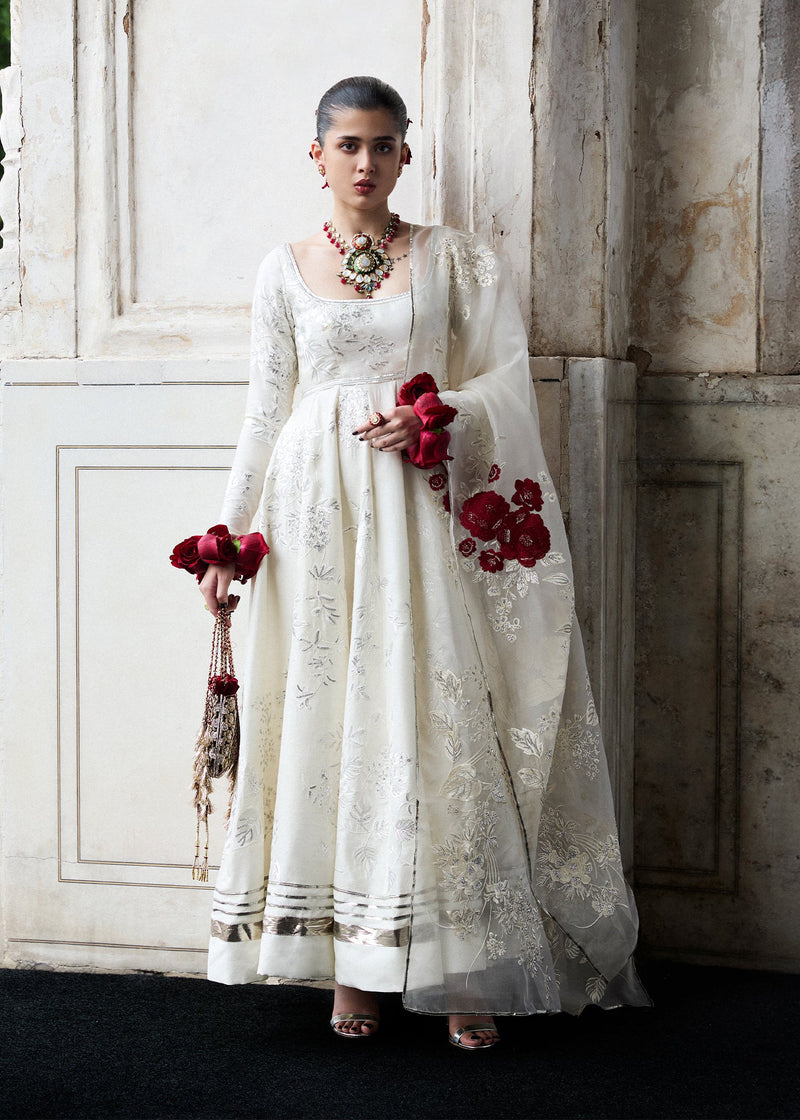 Hussain Rehar | Festive Pret'25 | Nooria by Hussain Rehar - Designer Dress  - Type : Luxury Pret - Available at Libayah - 100% Original 