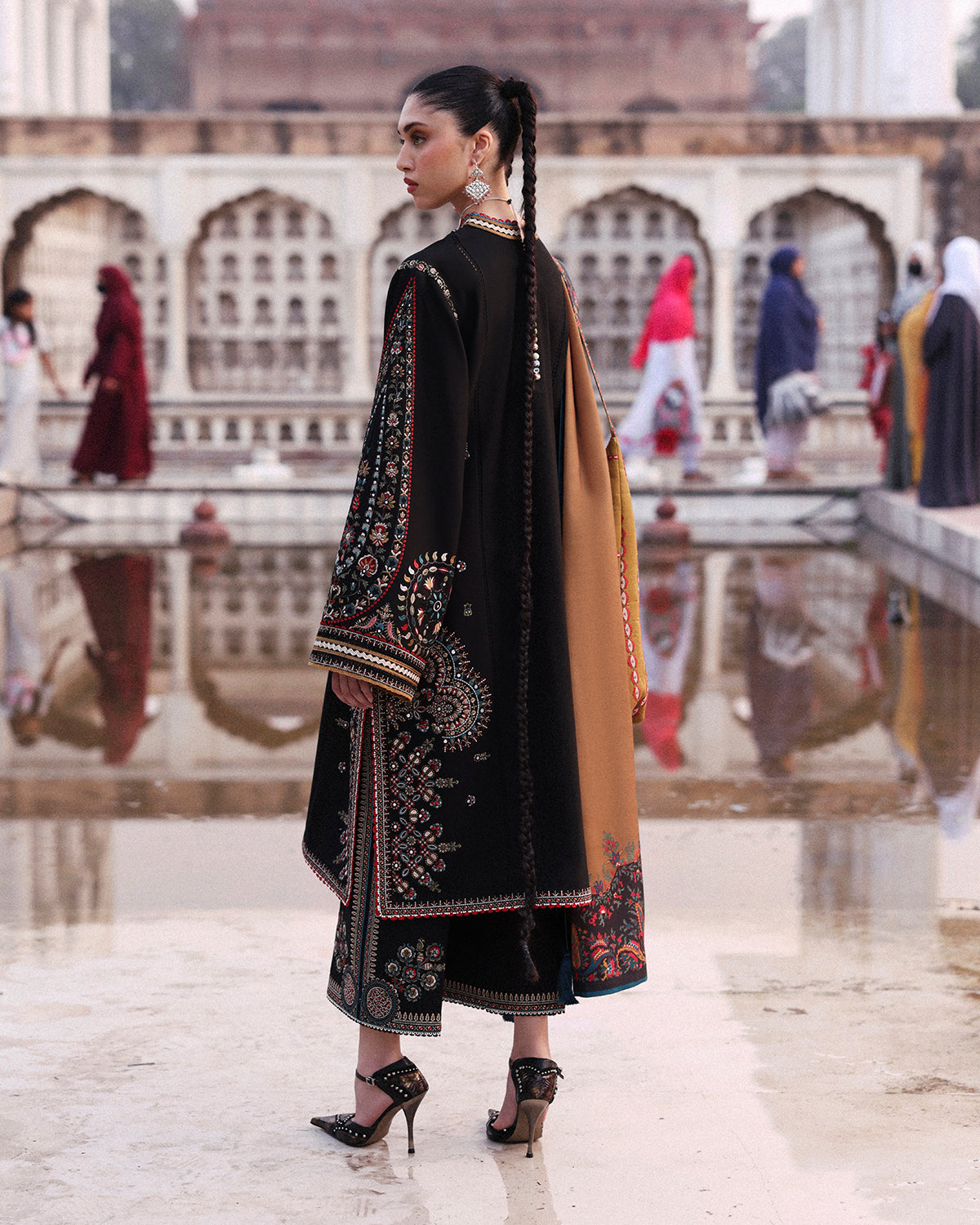 Jugnu | Khaddar 25 | Bejul by Jugnu - Designer Dress - Type : Ladies Clothes - Available at Libayah - 100% Original 