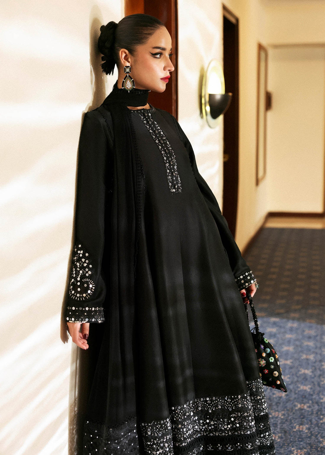 Hussain Rehar | The Scent Luxury Pret 25 | Noer by Hussain Rehar - Designer Dress  - Type : Ladies Clothes - Available at Libayah - 100% Original 