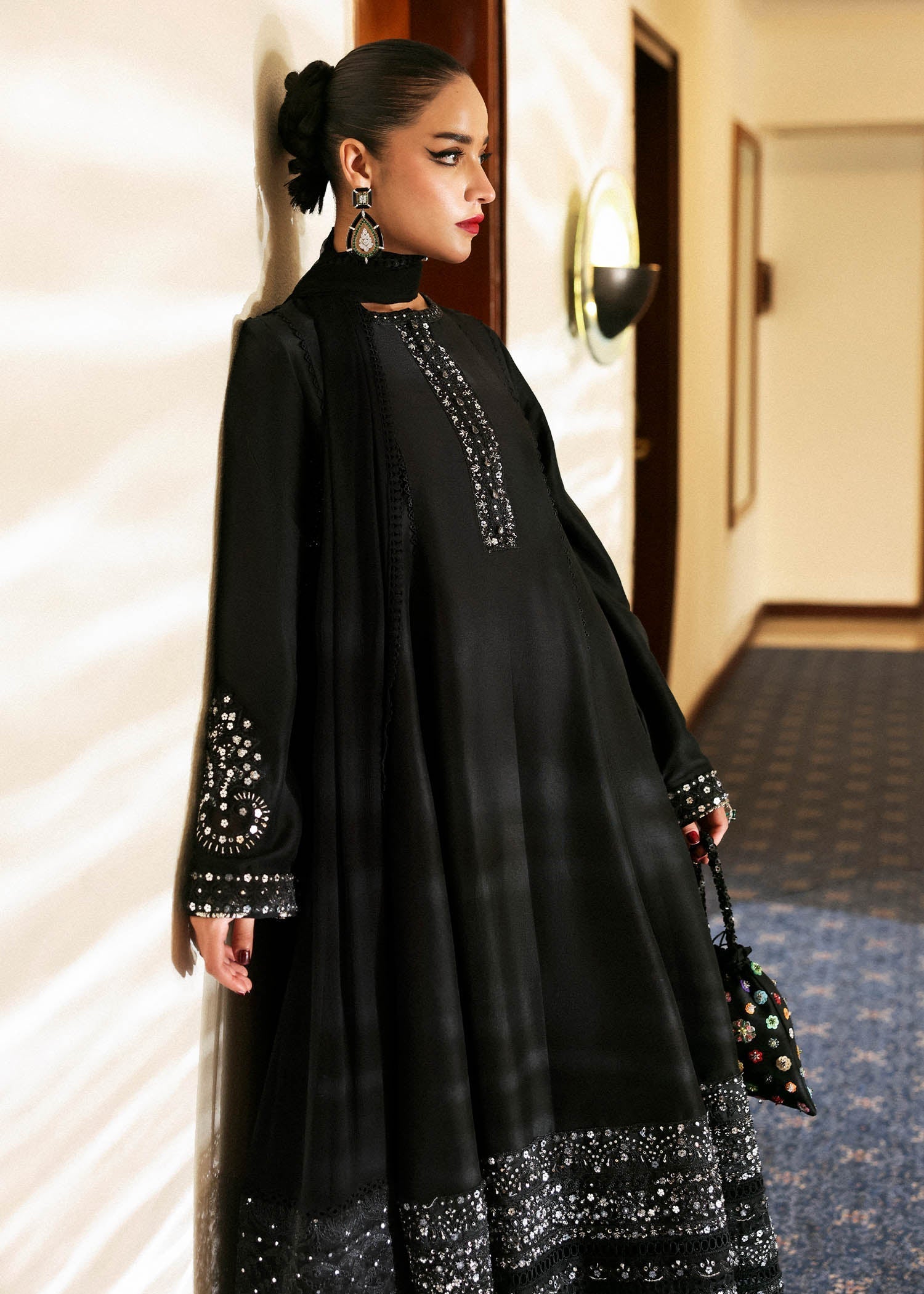 Hussain Rehar | The Scent Luxury Pret 25 | Noer by Hussain Rehar - Designer Dress  - Type : Ladies Clothes - Available at Libayah - 100% Original 