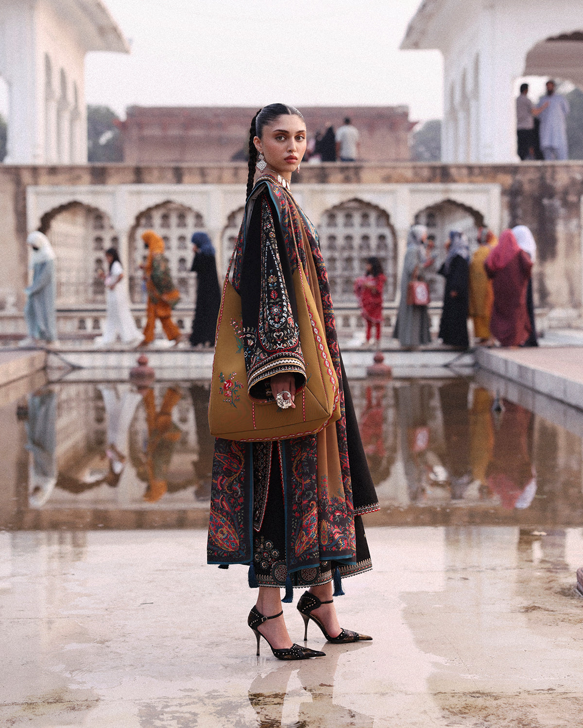 Jugnu | Khaddar 25 | Bejul by Jugnu - Designer Dress - Type : Ladies Clothes - Available at Libayah - 100% Original 