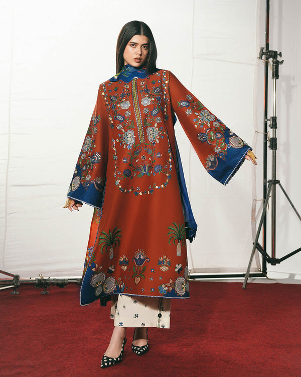Jugnu | The Reserved View SS Edit | Tahmi by Jugnu - Designer Dress  - Type : Ladies Clothes - Available at Libayah - 100% Original 