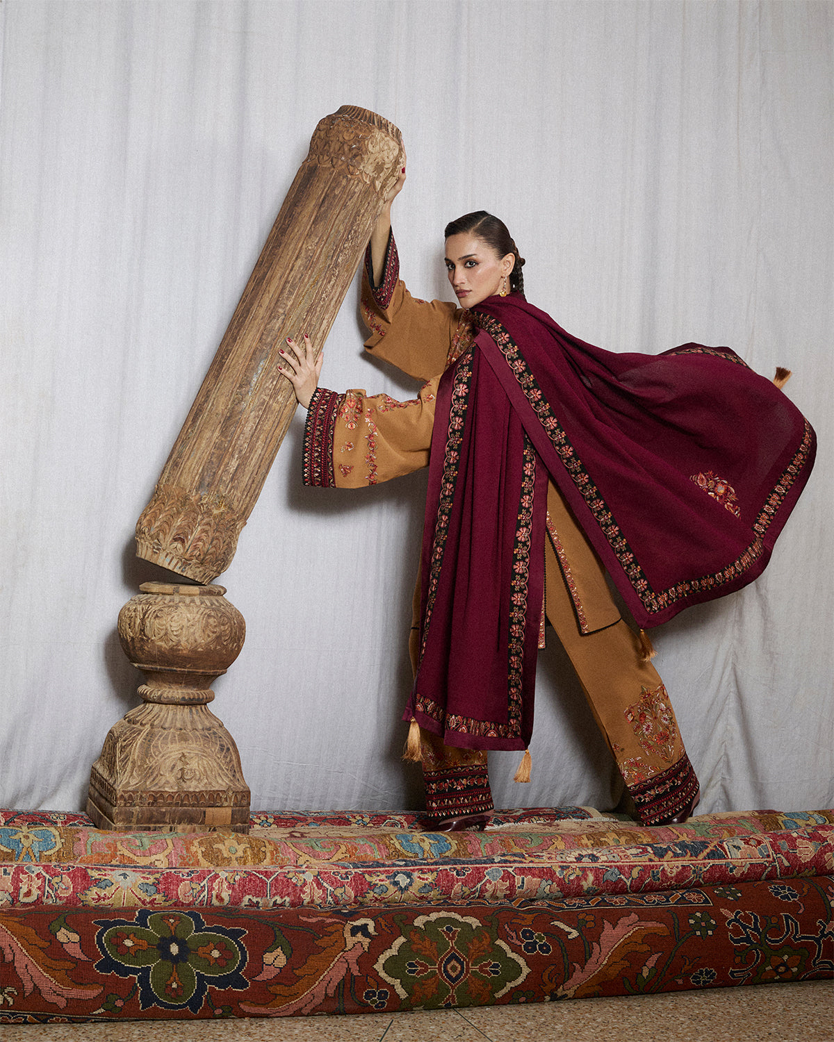 Jugnu | Karandi 25 | Zrov by Jugnu - Designer Dress  - Type : Ladies Clothes - Available at Libayah - 100% Original 