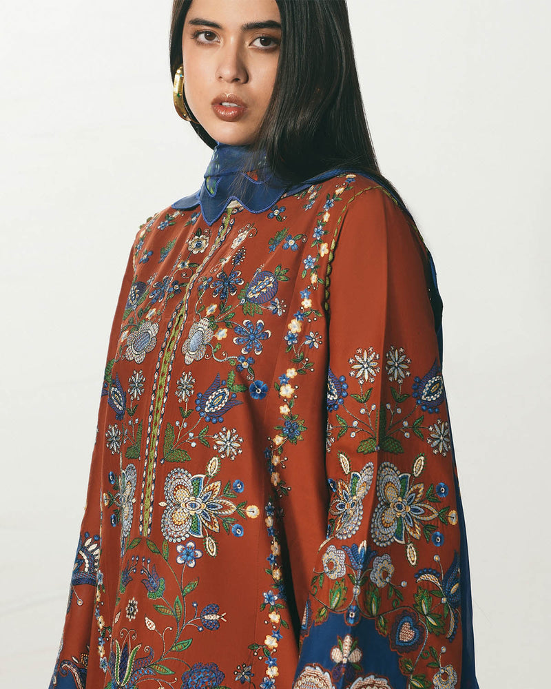 Jugnu | The Reserved View SS Edit | Tahmi by Jugnu - Designer Dress  - Type : Ladies Clothes - Available at Libayah - 100% Original 