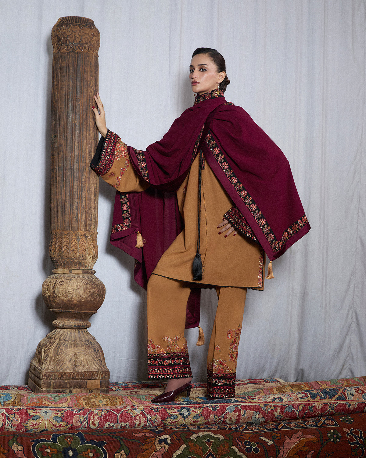 Jugnu | Karandi 25 | Zrov by Jugnu - Designer Dress  - Type : Ladies Clothes - Available at Libayah - 100% Original 