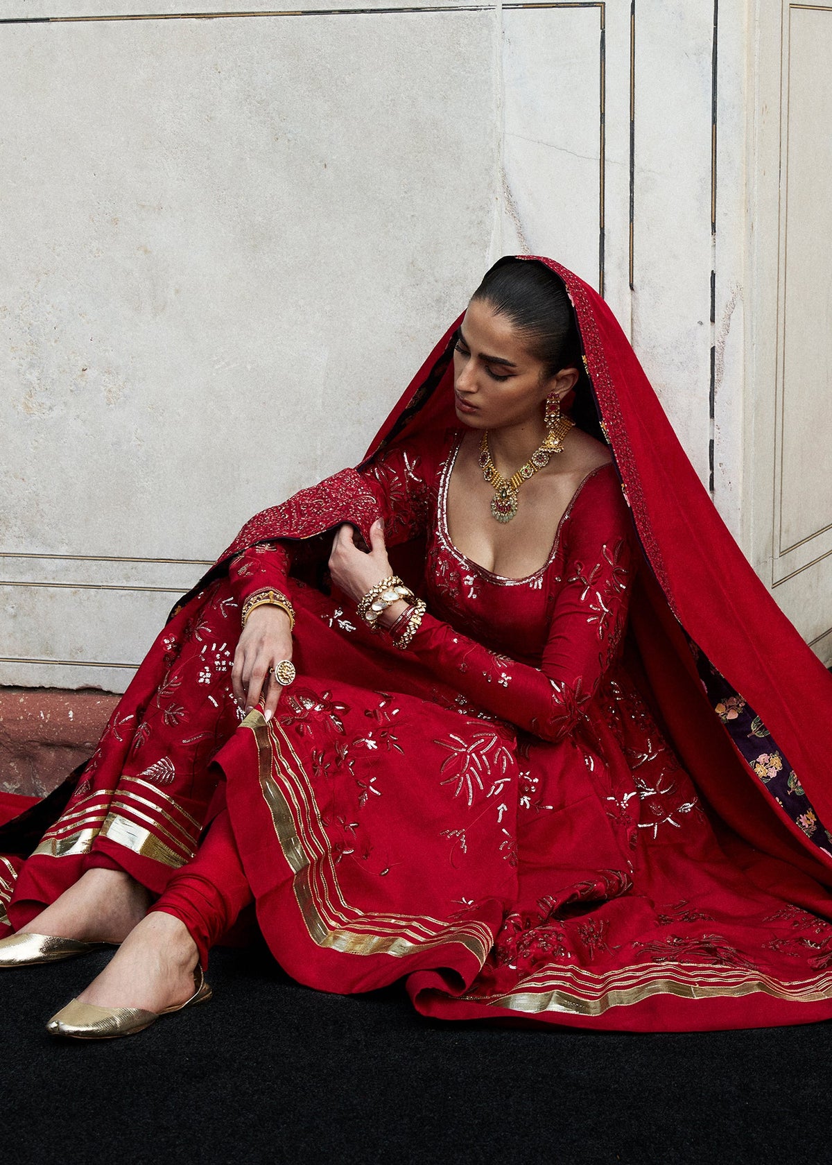 Hussain Rehar | Festive Pret'25 | Gulrukh by Hussain Rehar - Designer Dress  - Type : Luxury Pret - Available at Libayah - 100% Original 