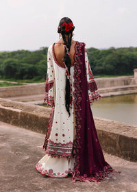 Afsaneh – authentic Pakistani dress from the Hussain Rehar Karandi 25 collection for women in the UK.