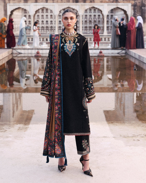 Jugnu | Khaddar 25 | Bejul by Jugnu - Designer Dress - Type : Ladies Clothes - Available at Libayah - 100% Original 