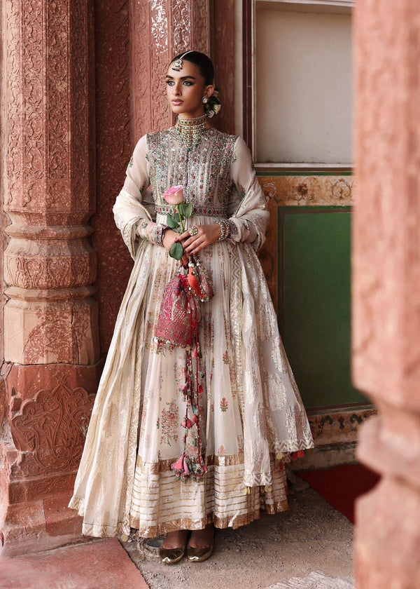 Hussain Rehar | Dilruba Bridals | Zayrah by Hussain Rehar - Designer Dress  - Type : Ladies Clothes - Available at Libayah - 100% Original 