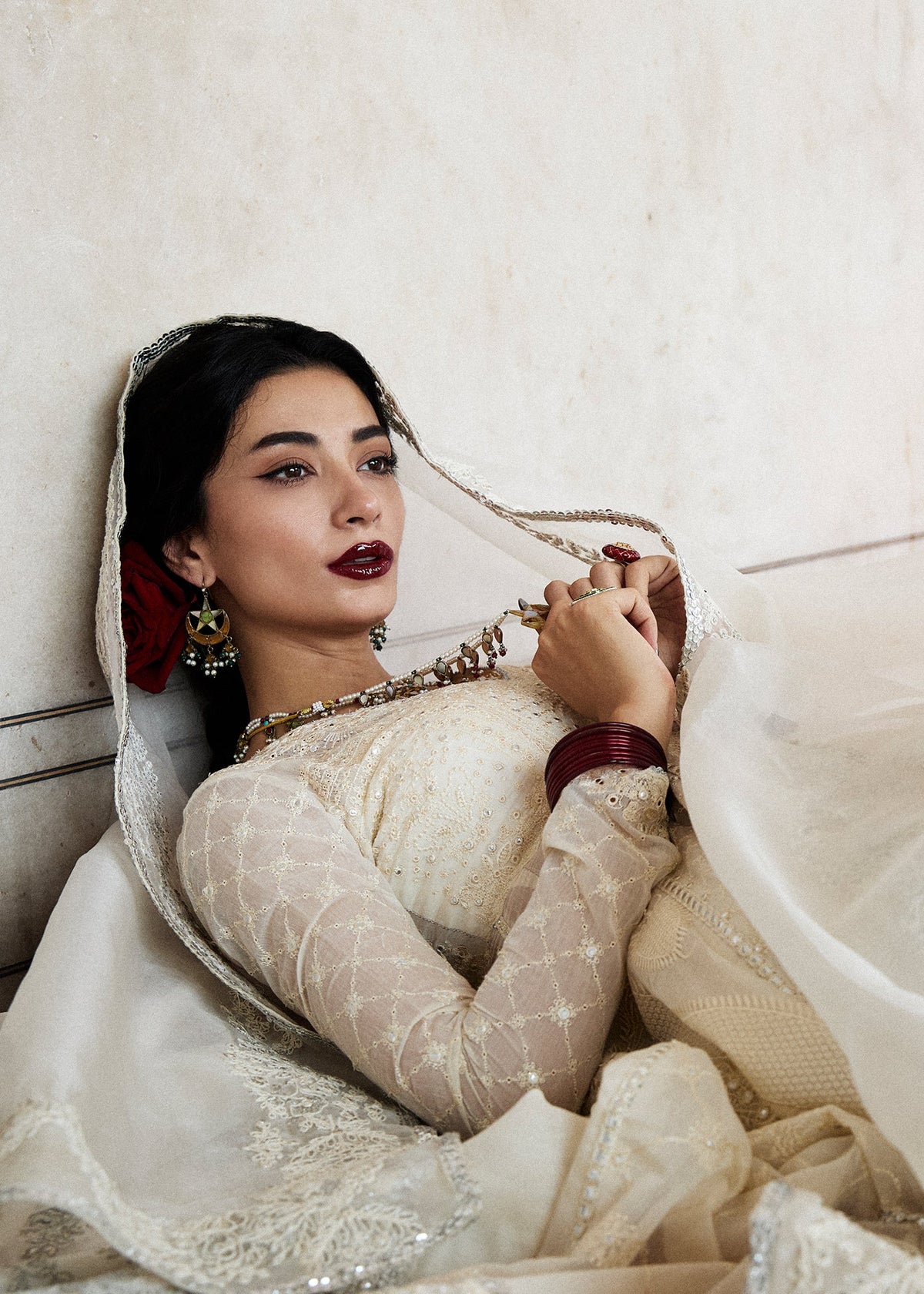 Hussain Rehar | Festive Pret'25 | Rohina by Hussain Rehar - Designer Dress  - Type : Luxury Pret - Available at Libayah - 100% Original 