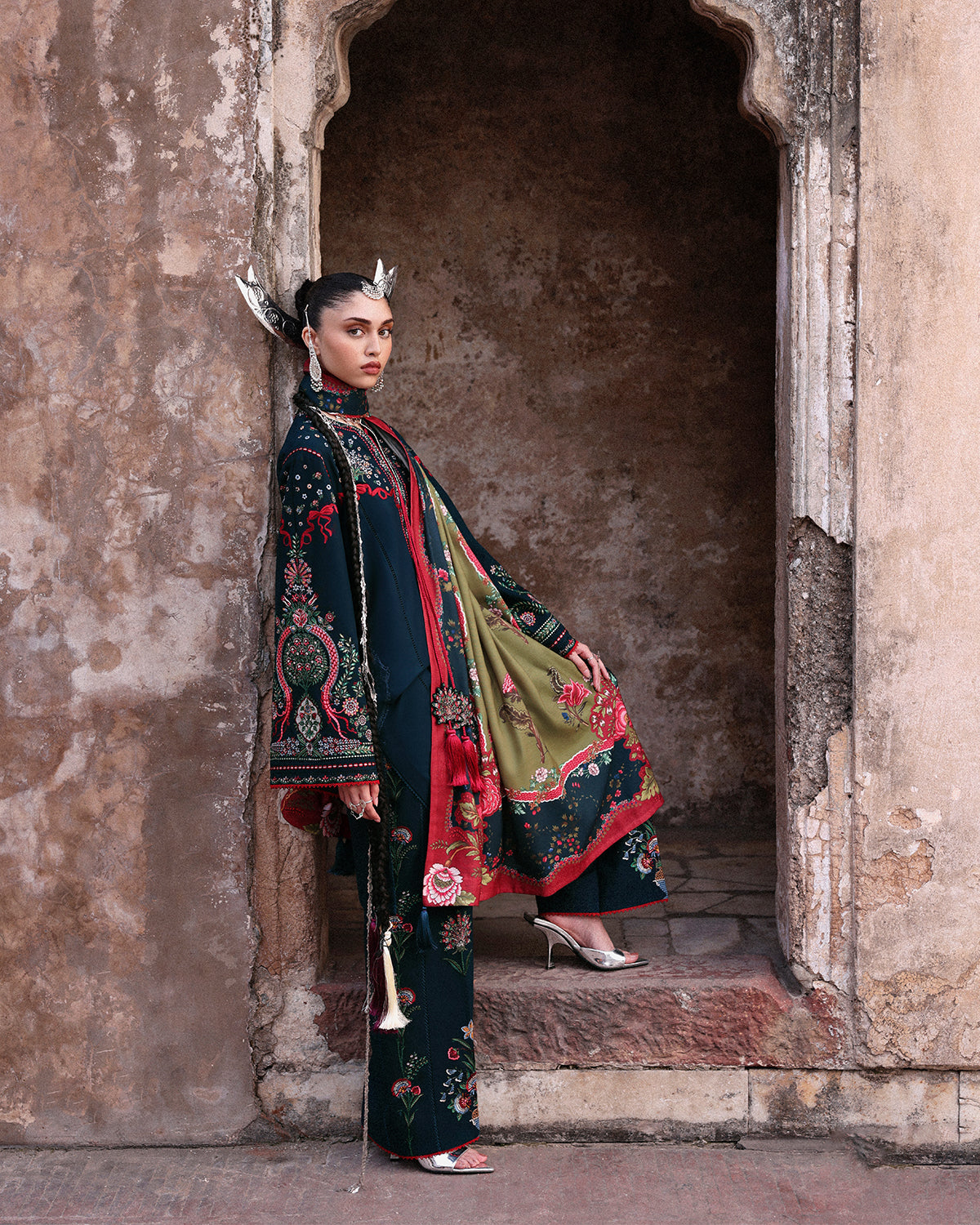 Jugnu | Khaddar 25 | Rati by Jugnu - Designer Dress - Type : Ladies Clothes - Available at Libayah - 100% Original 