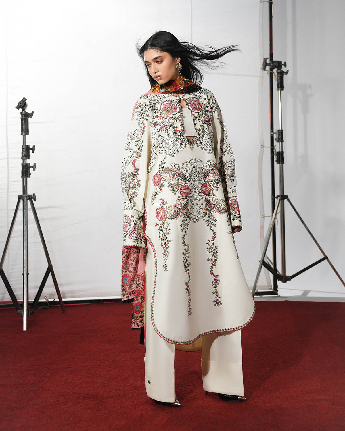 Jugnu | The Reserved View SS Edit | Rasti by Jugnu - Designer Dress  - Type : Ladies Clothes - Available at Libayah - 100% Original 