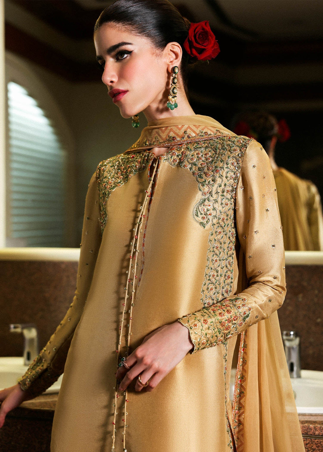 Hussain Rehar | The Scent Luxury Pret 25 | Delune by Hussain Rehar - Designer Dress  - Type : Ladies Clothes - Available at Libayah - 100% Original 