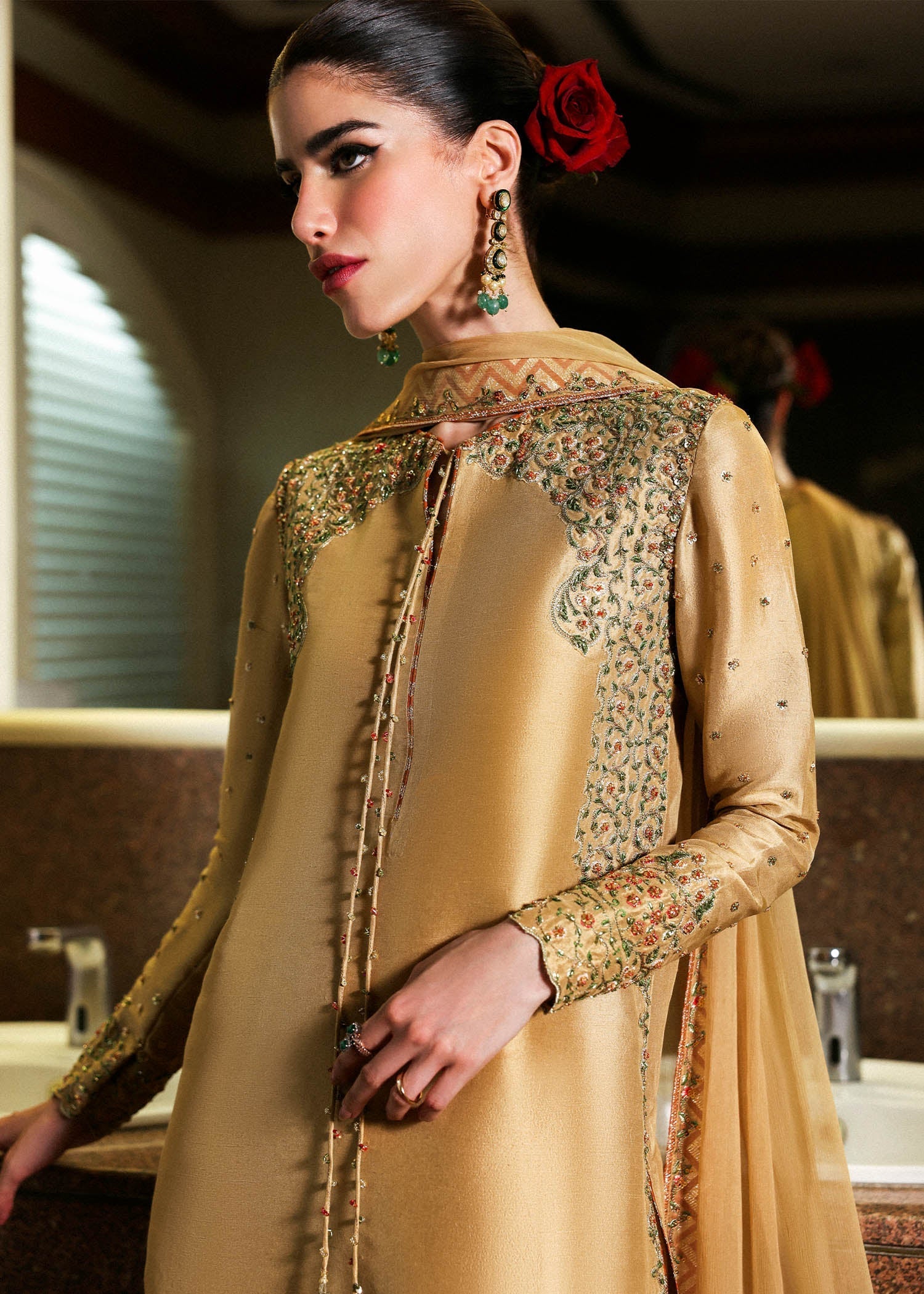 Hussain Rehar | The Scent Luxury Pret 25 | Delune by Hussain Rehar - Designer Dress  - Type : Ladies Clothes - Available at Libayah - 100% Original 