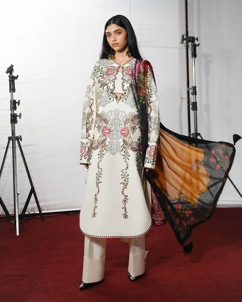 Jugnu | The Reserved View SS Edit | Rasti by Jugnu - Designer Dress  - Type : Ladies Clothes - Available at Libayah - 100% Original 