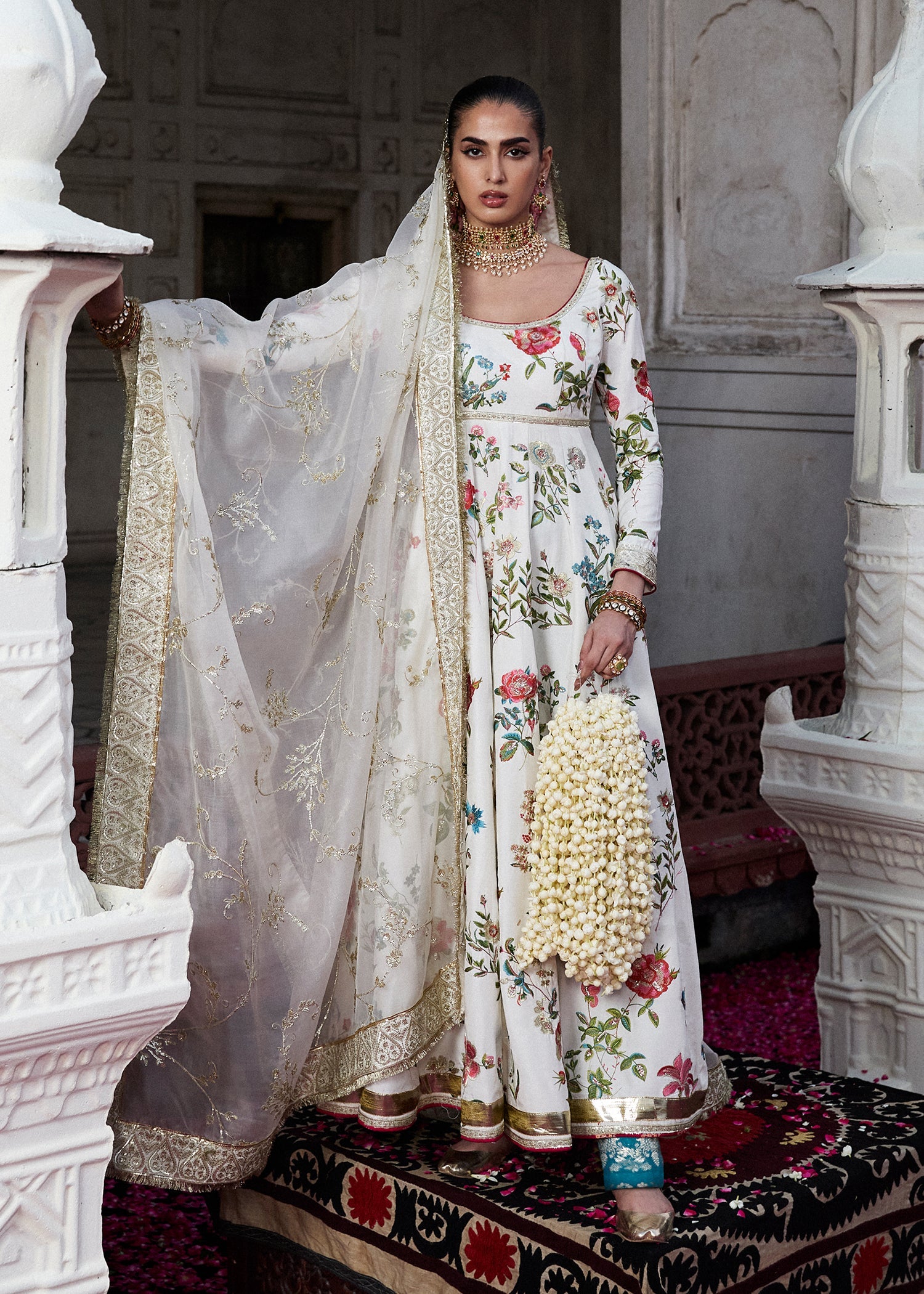 Hussain Rehar | Festive Pret'25 | Minara by Hussain Rehar - Designer Dress  - Type : Luxury Pret - Available at Libayah - 100% Original 