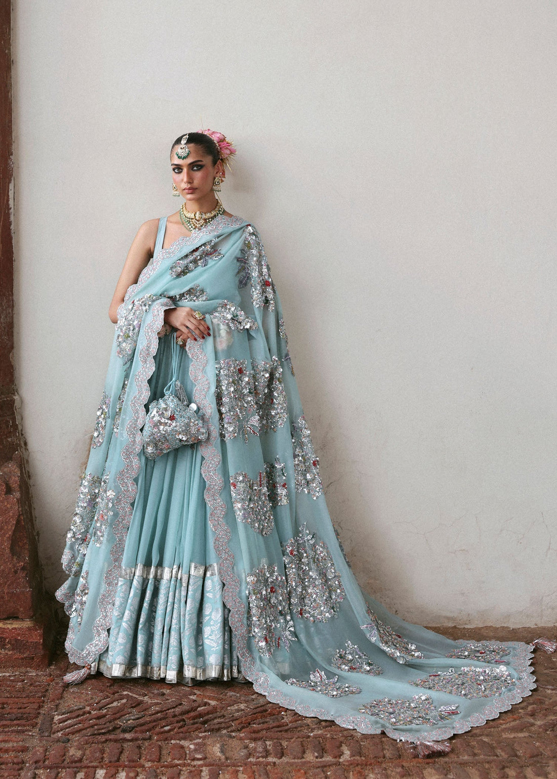 Hussain Rehar | Dilruba Bridals | Lilia by Hussain Rehar - Designer Dress  - Type : Ladies Clothes - Available at Libayah - 100% Original 