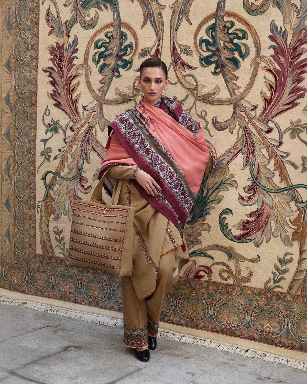 Jugnu | Karandi 25 | Dahr by Jugnu - Designer Dress  - Type : Ladies Clothes - Available at Libayah - 100% Original 