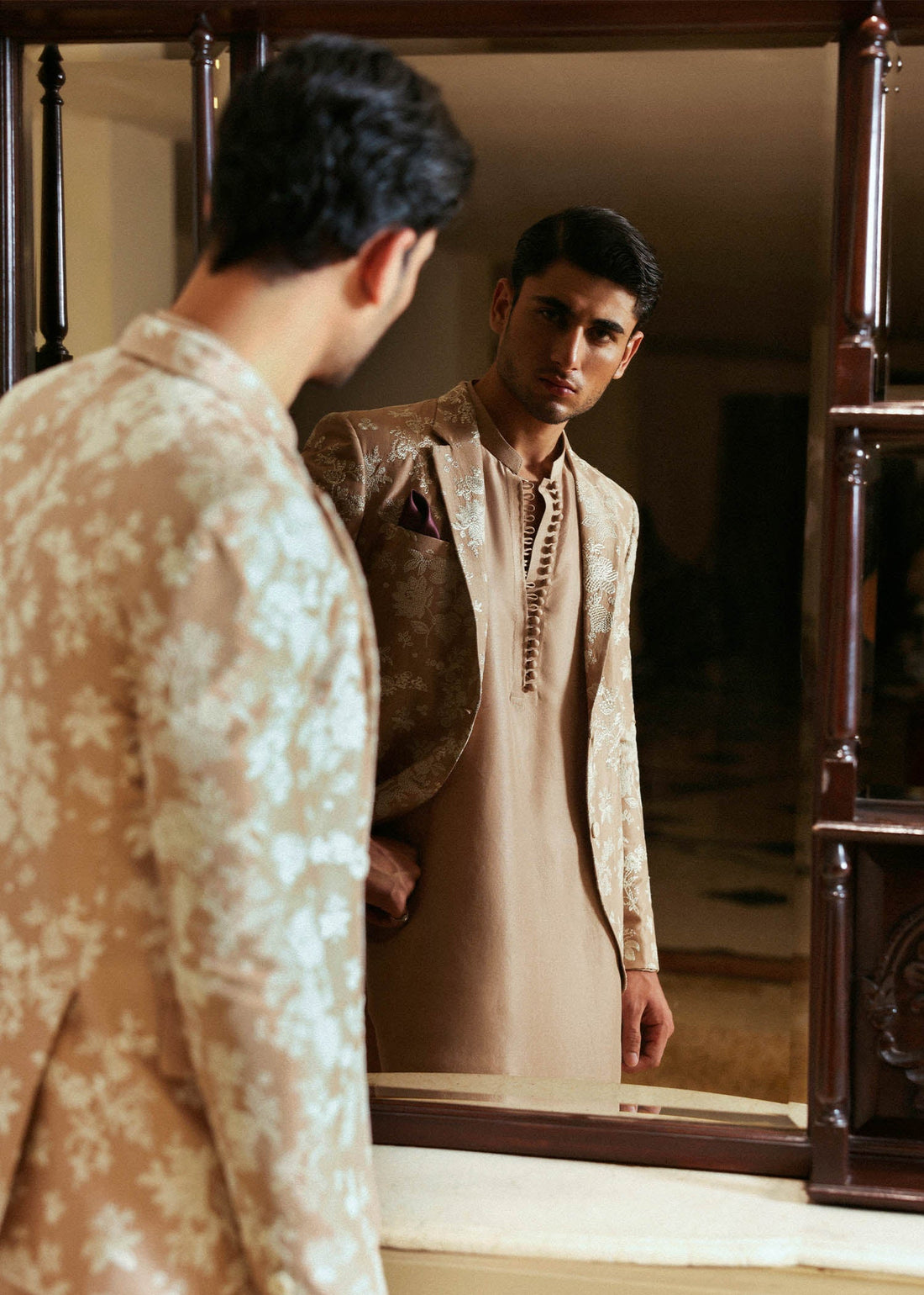 Hussain Rehar | The Scent Luxury Pret 25 | Sole by Hussain Rehar - Designer Dress  - Type : MensWear - Available at Libayah - 100% Original 