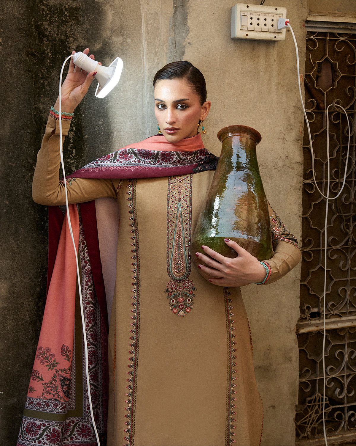 Jugnu | Karandi 25 | Dahr by Jugnu - Designer Dress  - Type : Ladies Clothes - Available at Libayah - 100% Original 