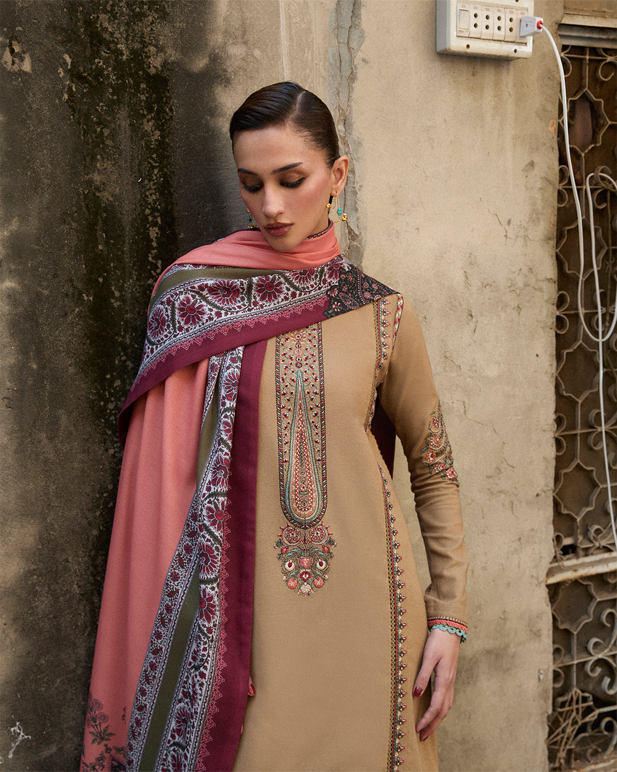 Jugnu | Karandi 25 | Dahr by Jugnu - Designer Dress  - Type : Ladies Clothes - Available at Libayah - 100% Original 