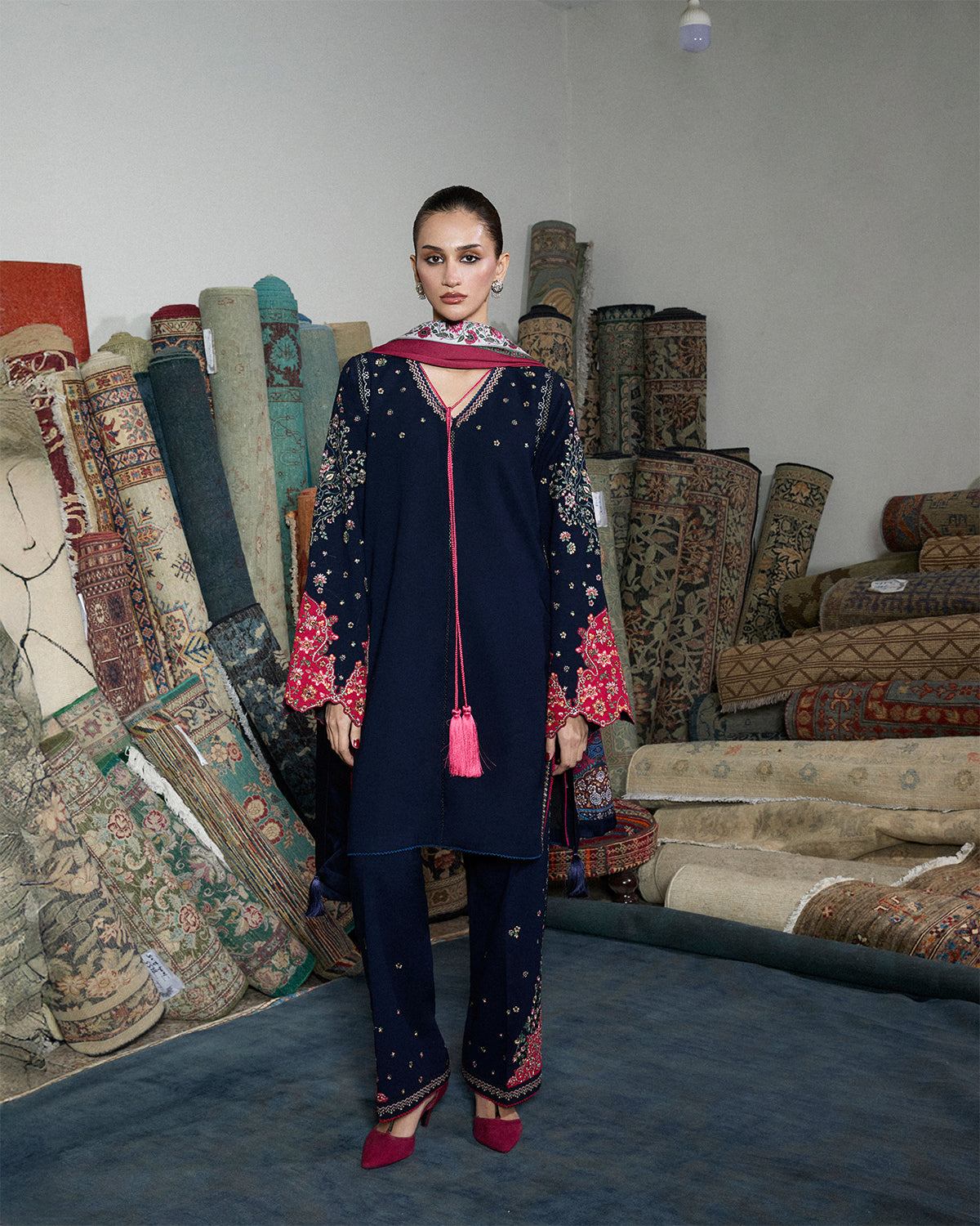 Jugnu | Karandi 25 | Firo by Jugnu - Designer Dress  - Type : Ladies Clothes - Available at Libayah - 100% Original 