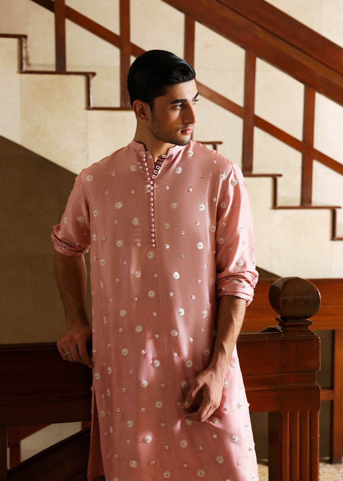 Hussain Rehar | The Scent Luxury Pret 25 | Aven by Hussain Rehar - Designer Dress  - Type : MensWear - Available at Libayah - 100% Original 