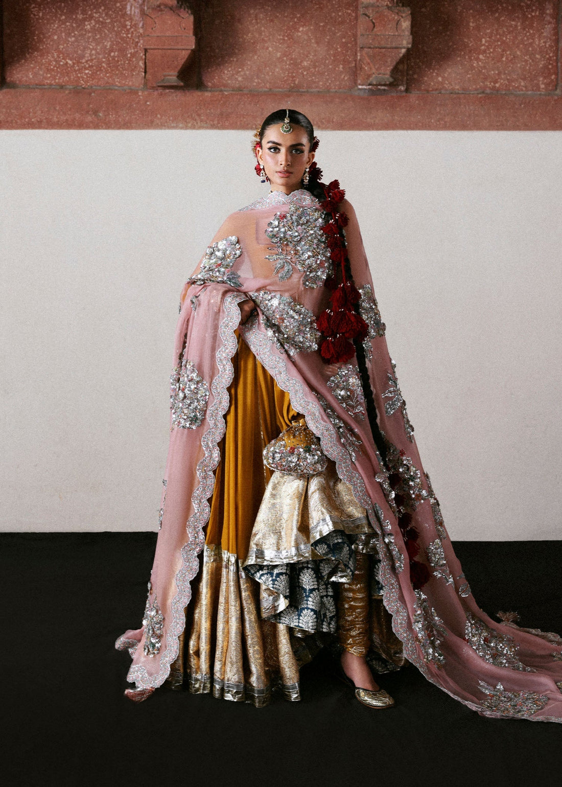 Hussain Rehar | Dilruba Bridals | Elika by Hussain Rehar - Designer Dress  - Type : Ladies Clothes - Available at Libayah - 100% Original 
