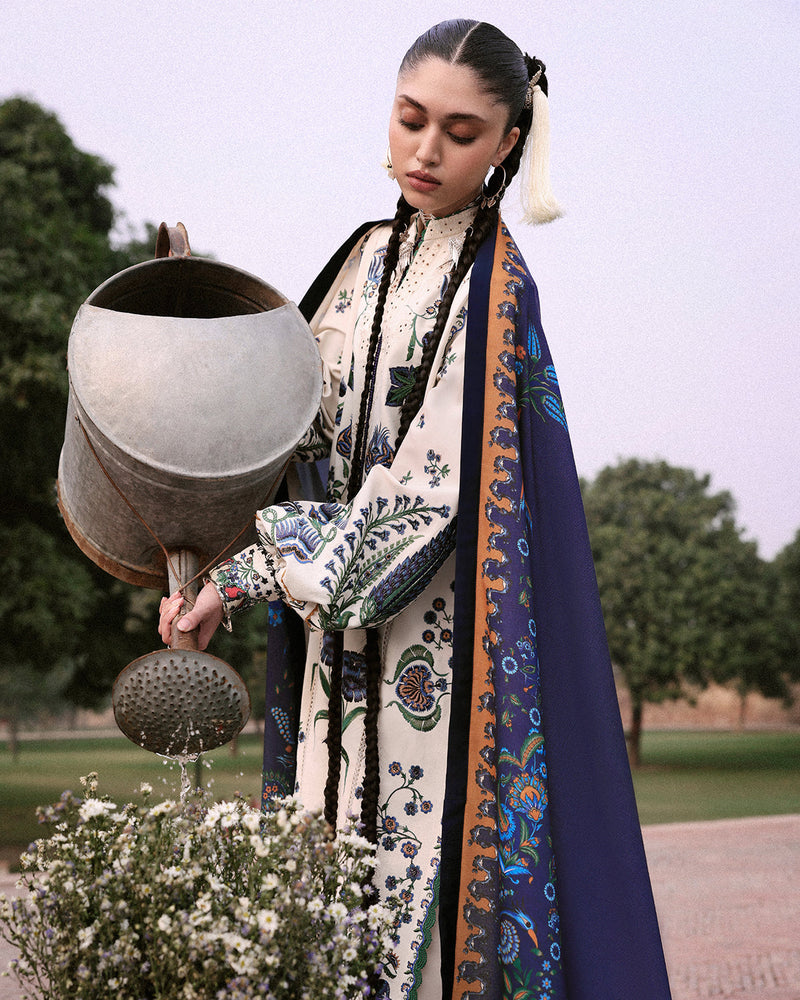 Jugnu | Khaddar 25 | Nahro by Jugnu - Designer Dress - Type : Ladies Clothes - Available at Libayah - 100% Original 
