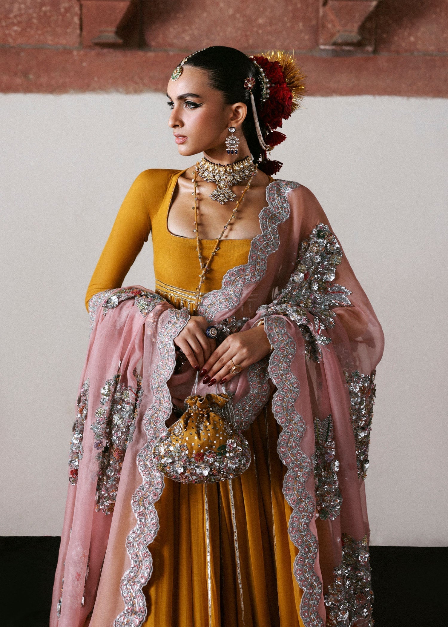 Hussain Rehar | Dilruba Bridals | Elika by Hussain Rehar - Designer Dress  - Type : Ladies Clothes - Available at Libayah - 100% Original 