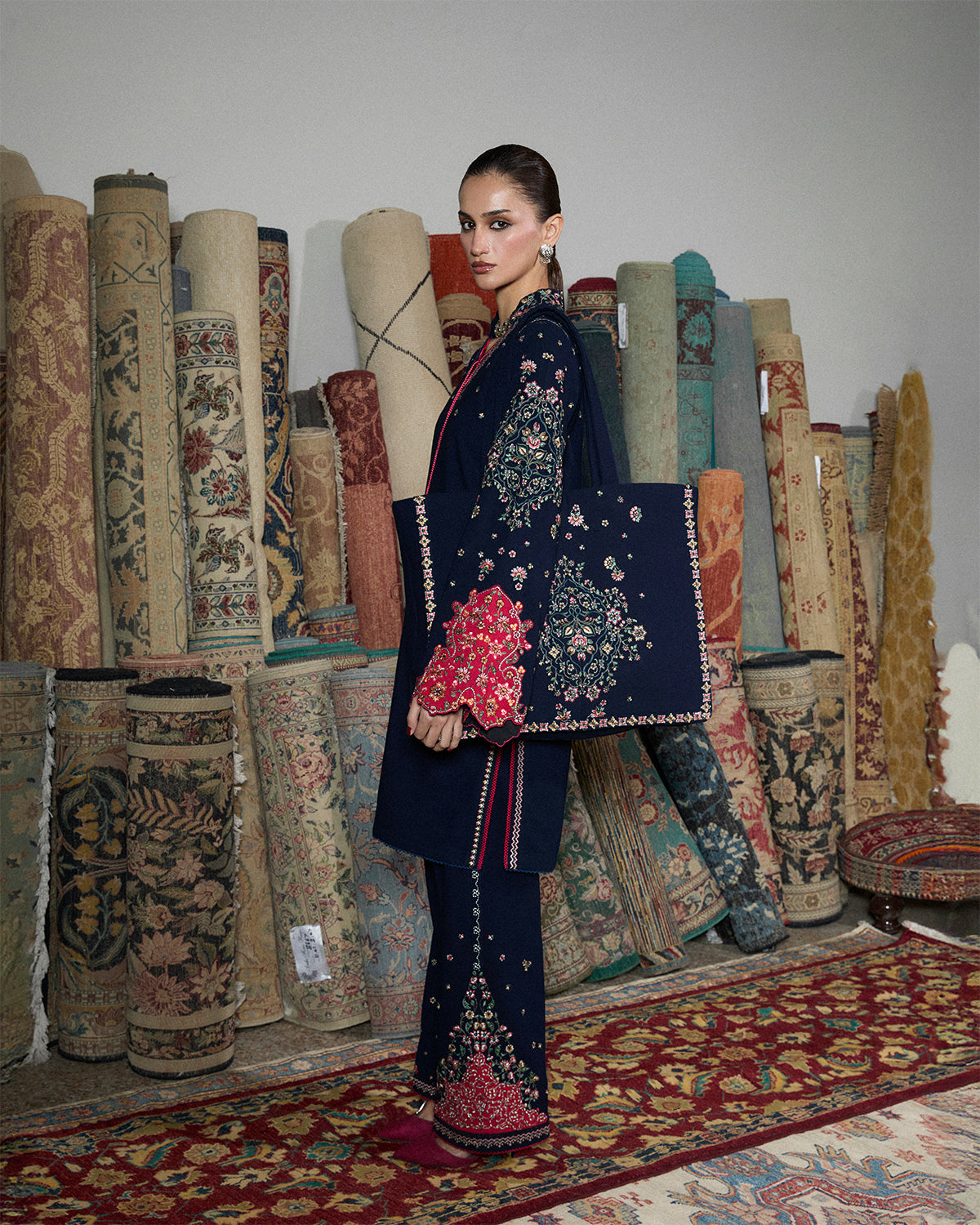 Jugnu | Karandi 25 | Firo by Jugnu - Designer Dress  - Type : Ladies Clothes - Available at Libayah - 100% Original 