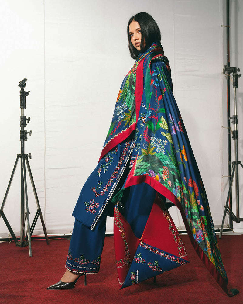 Jugnu | The Reserved View SS Edit | Peroz by Jugnu - Designer Dress  - Type : Ladies Clothes - Available at Libayah - 100% Original 