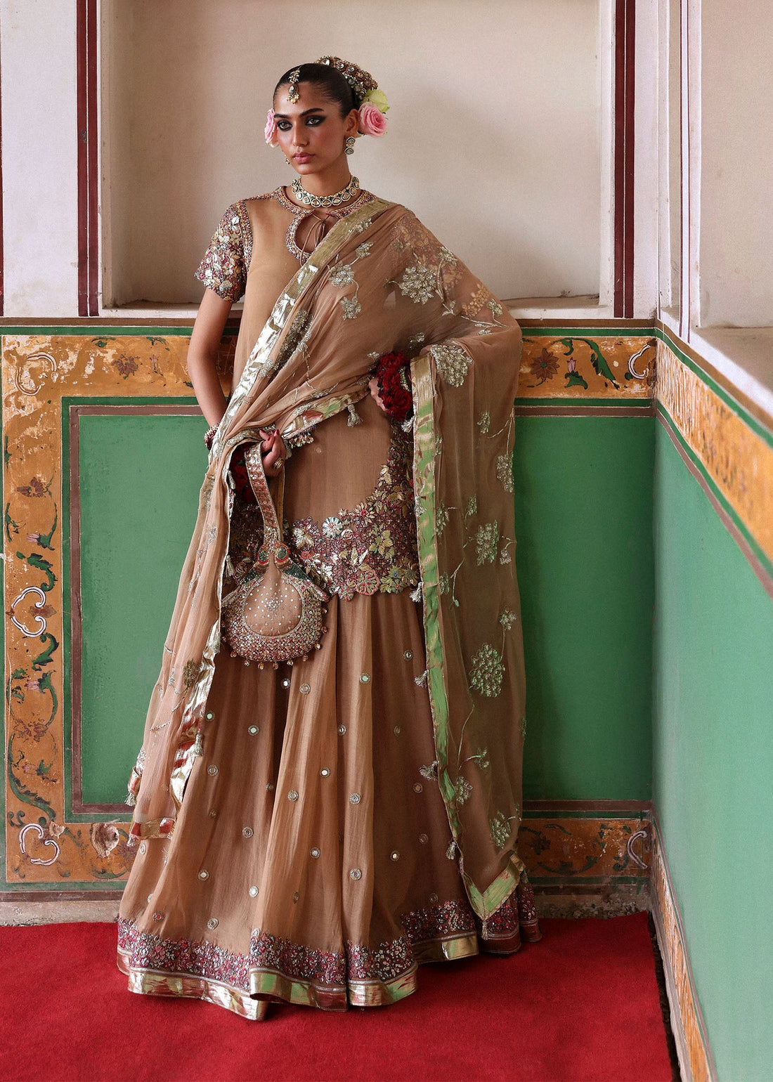 Hussain Rehar | Dilruba Bridals | Mehrab by Hussain Rehar - Designer Dress  - Type : Ladies Clothes - Available at Libayah - 100% Original 