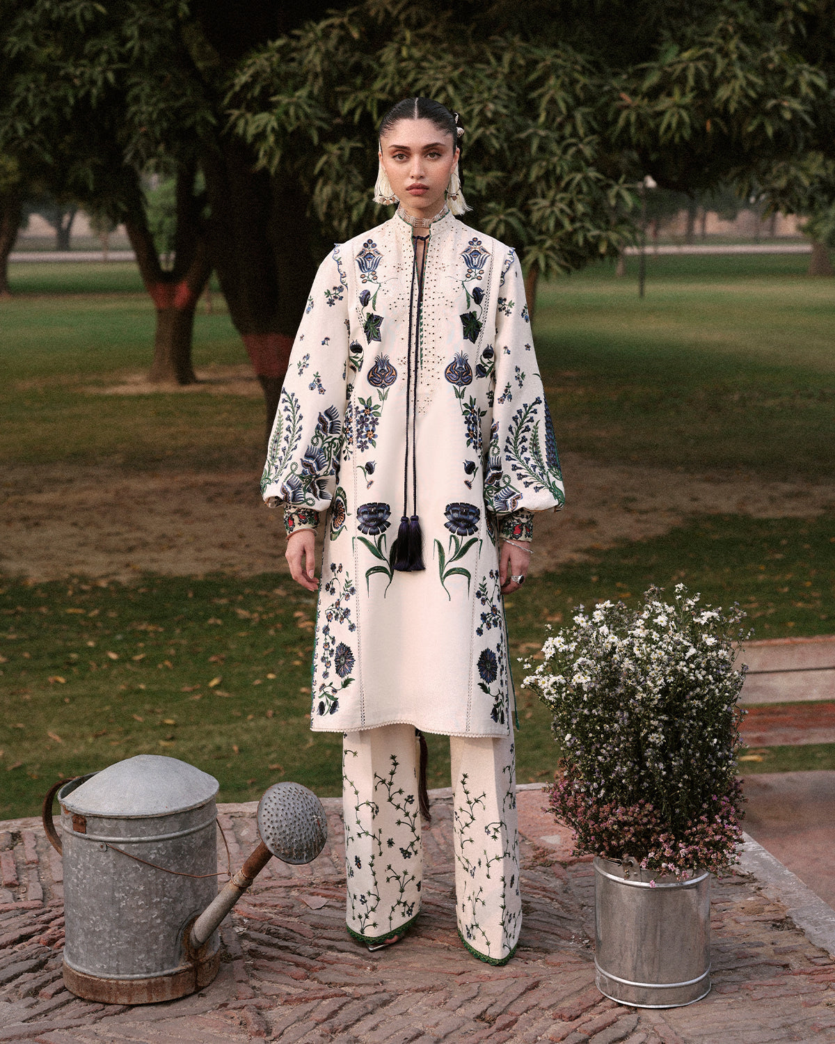 Jugnu | Khaddar 25 | Nahro by Jugnu - Designer Dress - Type : Ladies Clothes - Available at Libayah - 100% Original 