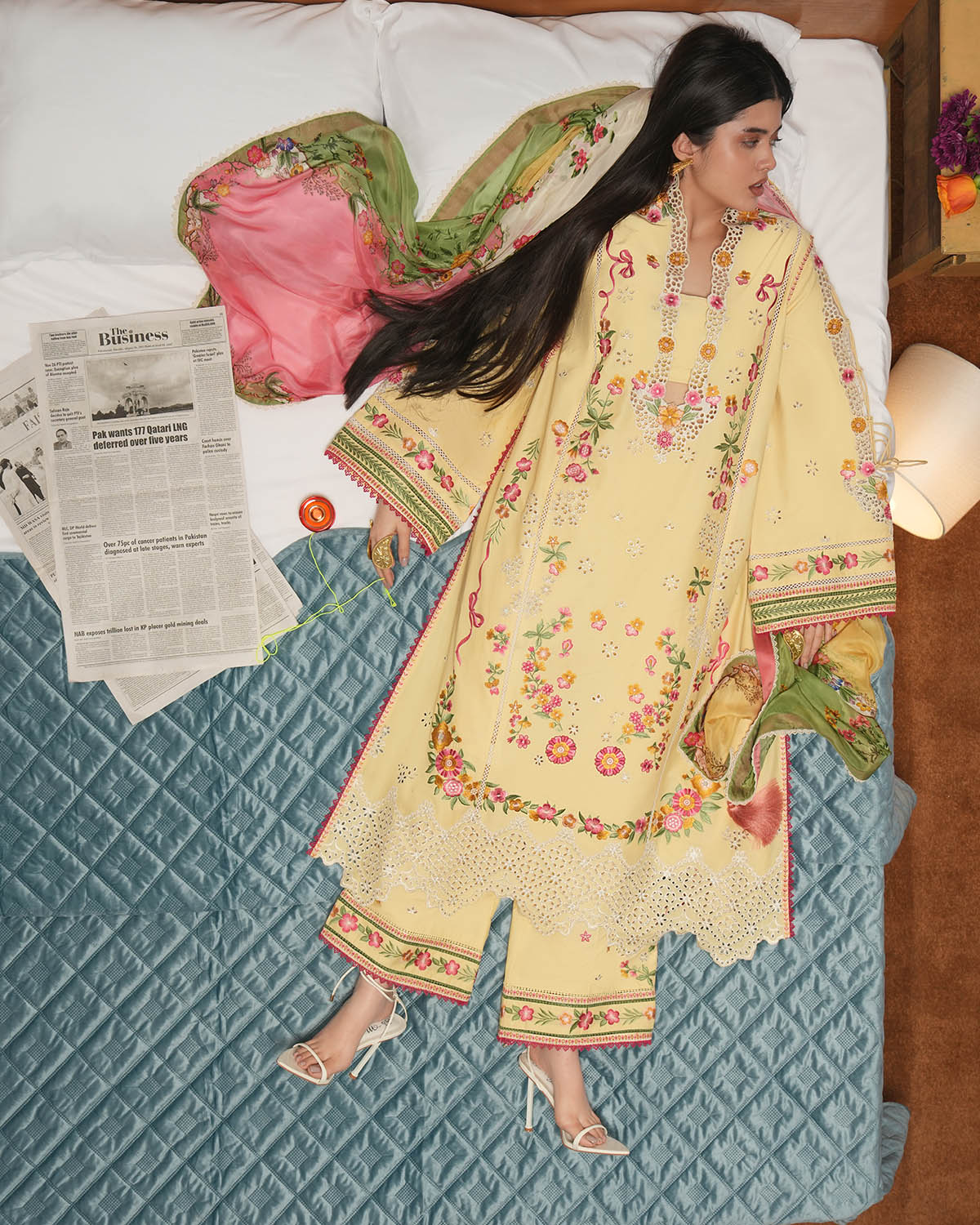 Jugnu Lahore | The Reserved View SS Edit | Jahan by Jugnu - Designer Dress  - Type : Ladies Clothes - Available at Libayah - 100% Original 
