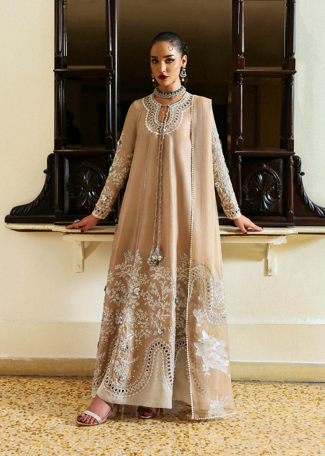 Hussain Rehar | The Scent Luxury Pret 25 | Aeris by Hussain Rehar - Designer Dress  - Type : Ladies Clothes - Available at Libayah - 100% Original 