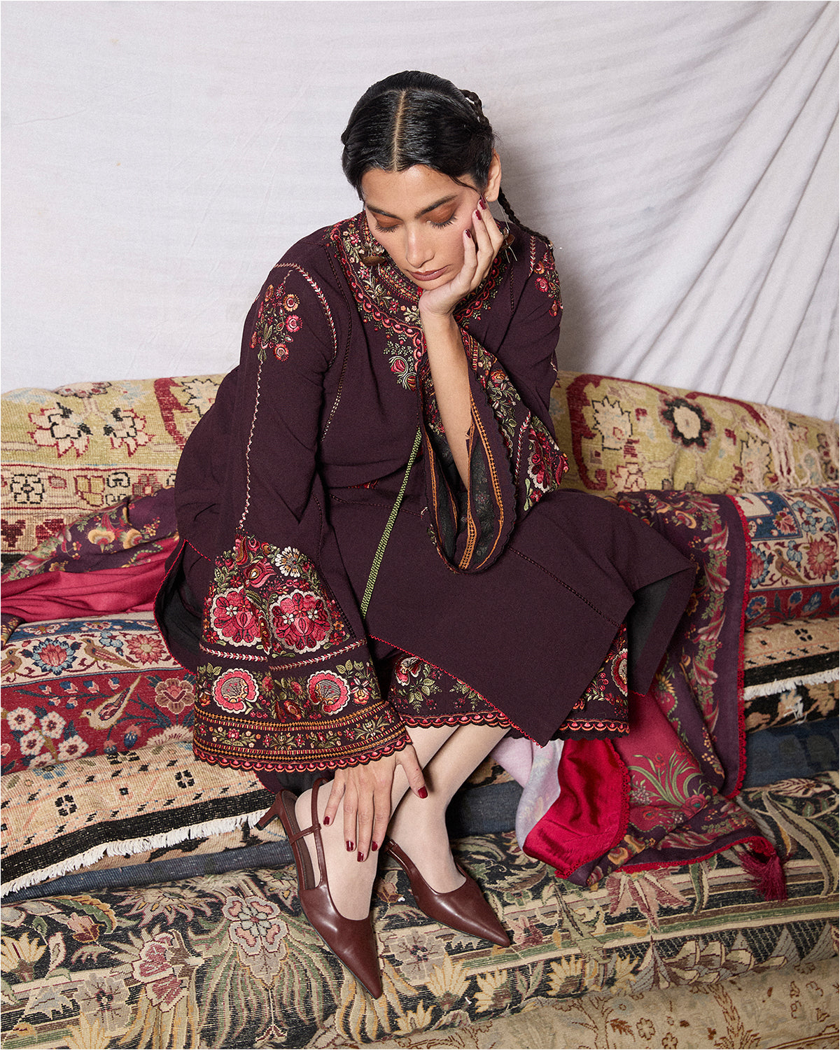 Jugnu | Karandi 25 | Bari by Jugnu - Designer Dress  - Type : Ladies Clothes - Available at Libayah - 100% Original 