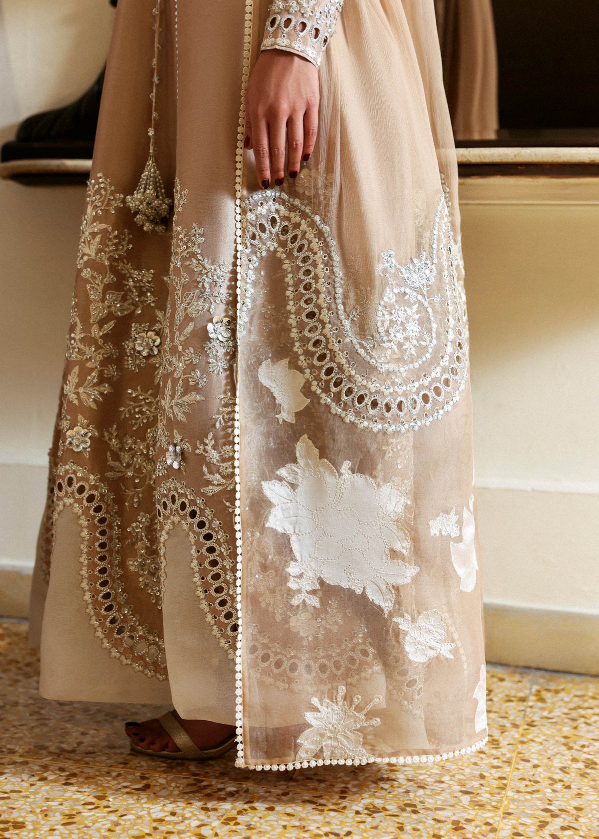 Hussain Rehar | The Scent Luxury Pret 25 | Aeris by Hussain Rehar - Designer Dress  - Type : Ladies Clothes - Available at Libayah - 100% Original 