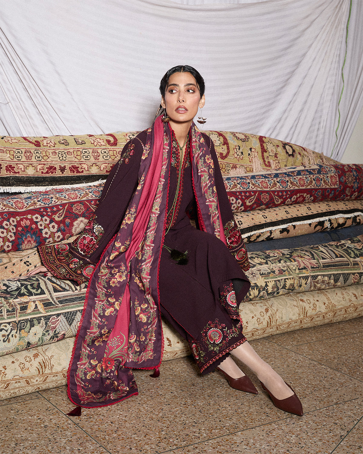 Jugnu | Karandi 25 | Bari by Jugnu - Designer Dress  - Type : Ladies Clothes - Available at Libayah - 100% Original 