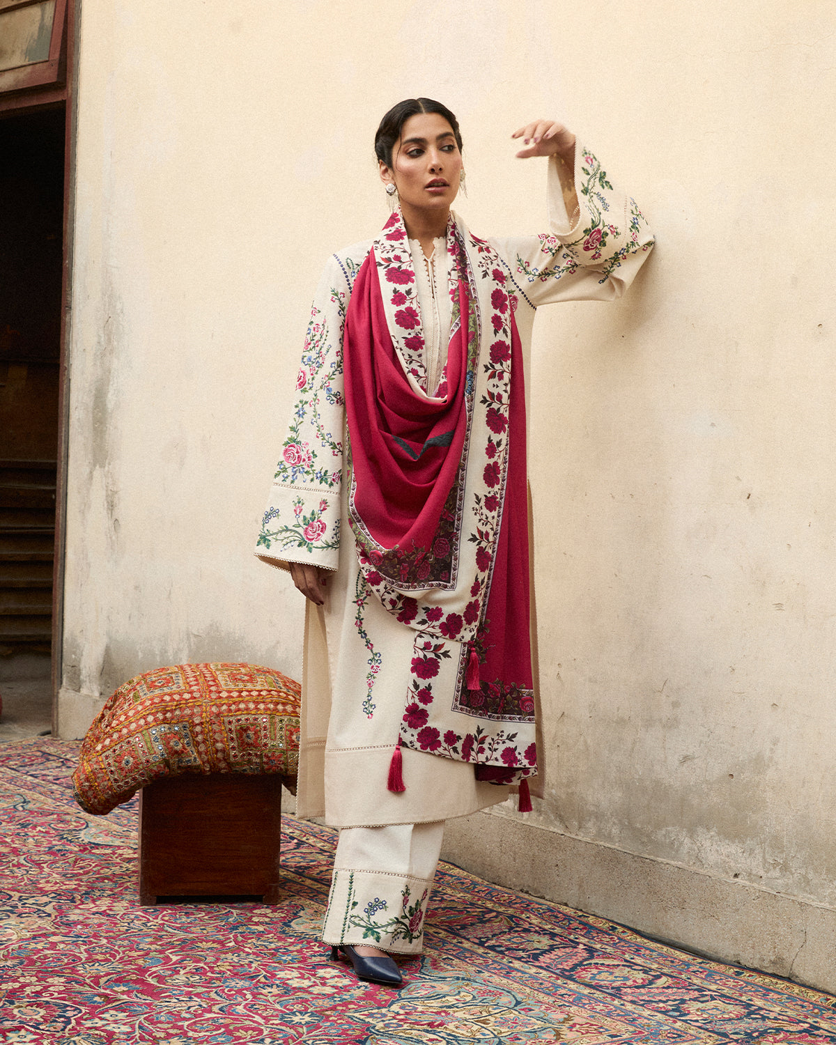 Jugnu | Karandi 25 | Zura by Jugnu - Designer Dress  - Type : Ladies Clothes - Available at Libayah - 100% Original 